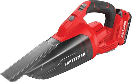 CRAFTSMAN V20 Cordless Hand Vacuum, 45 CFM, 2 Stage Filtration System by CRAFTSMAN