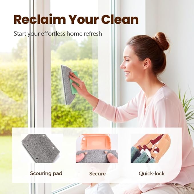 Kruggo Magic Window Track Cleaner, 2026 New Seal Cleaner Tool, Creative Cleaner - Image 4