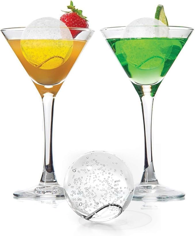 Housewares Solutions Froz Ice Ball Maker – Novelty Food-Grade Silicone Ice Mold - Image 3