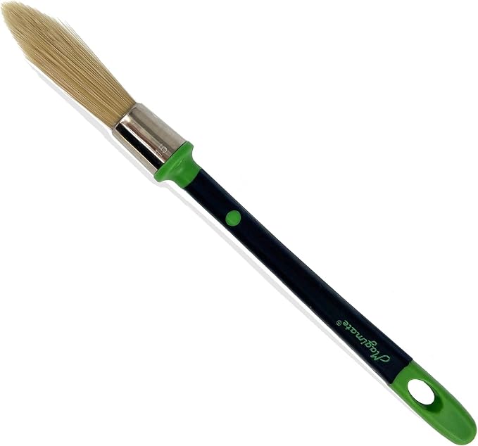 Small Paint Brush for Touch Ups, Trim Stain Brush for Sash, Baseboards by Magimate