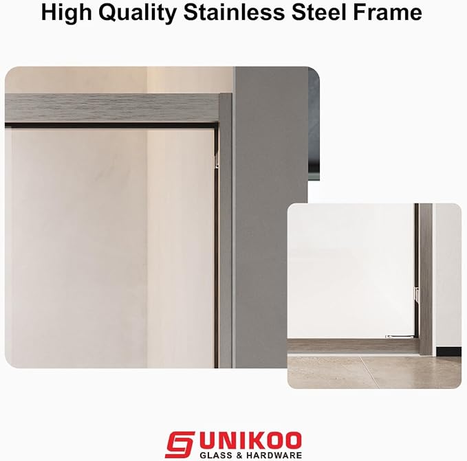 60" W x 60" H Double Sliding Frame Bathtub Door - Image 7