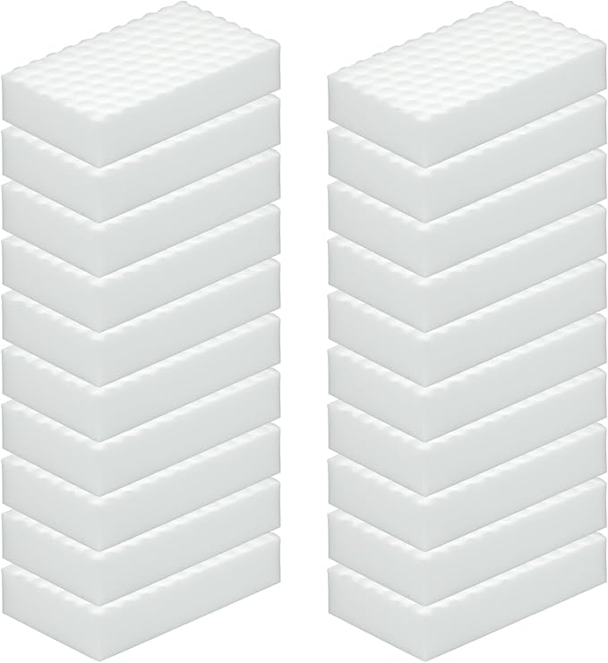 20Pcs Melamine Foam Sponge, 2X Density Magic Cleaning Eraser, Durable by Unknown
