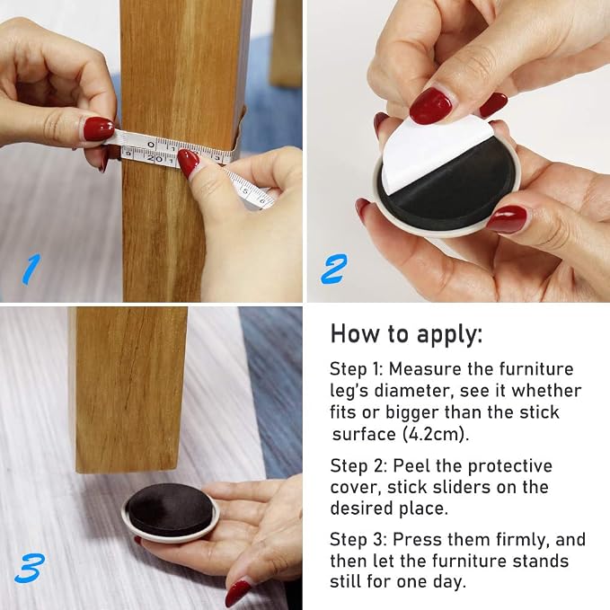 2 inches Stick Furniture Sliders - Image 4