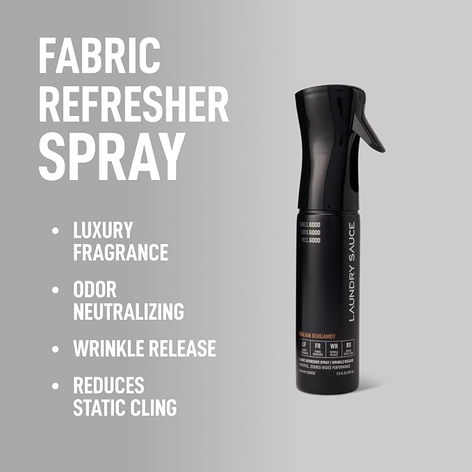 Laundry Sauce Fabric Refresher Spray Italian Bergamot, Odor-Fighting Fabric - Image 2