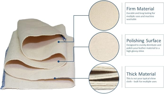 FeetPeople Professional Shoe Shine Buffing Cloth - Image 3