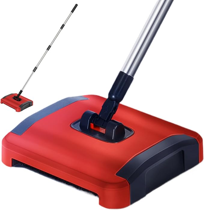 Manual 43inch Detachable Carpet Sweeper by Unknown