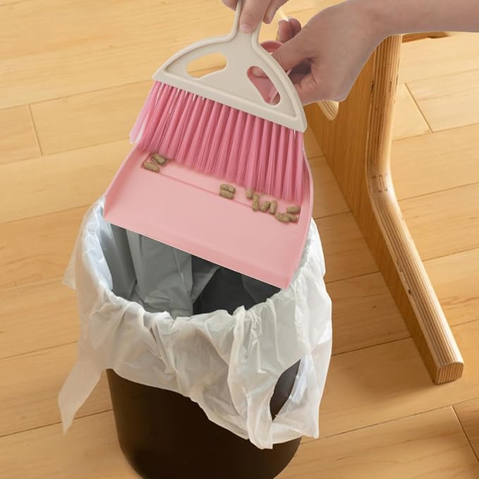 Mini Dustpan and Brush Set Portable Small Broom - Image 4