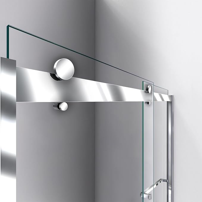 DreamLine Sapphire 56-60 in. W x 60 in. H Semi-Frameless Bypass Tub Door in - Image 3