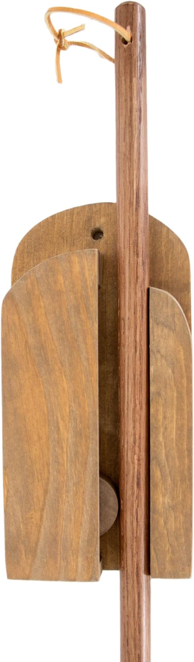 Lehman's Amish Handcrafted Broom Holder, Wall-Mount Wooden Storage Solution - Image 2