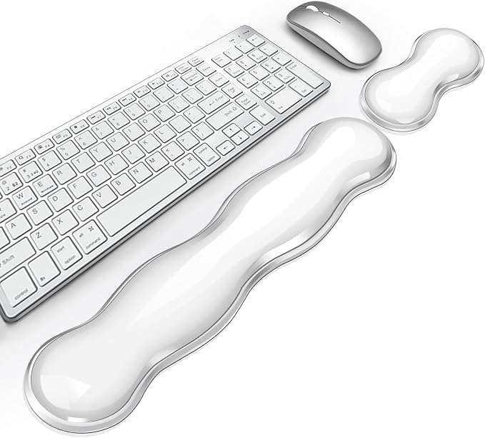 Gel Keyboard Wrist Rest, Cute Wrist Support and Arm Support Keyboard Rest by KEPUTAIER