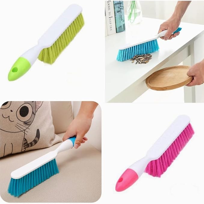 Jilukibo 2 Pack Soft Bristle Bed Sheets Sweeping Cleaning Brush - Image 7
