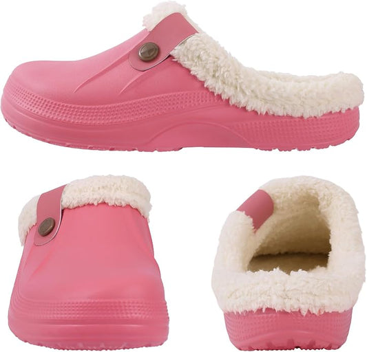 Beslip Classic Fur Lined Clogs Waterproof Winter Fuzzy Slippers - Image 2
