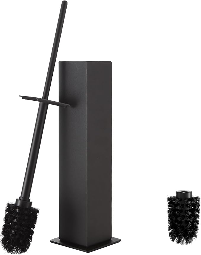 Toilet Brush and Holder Floor Standing, Bathroom Toilet Brush, Freestanding - Image 2