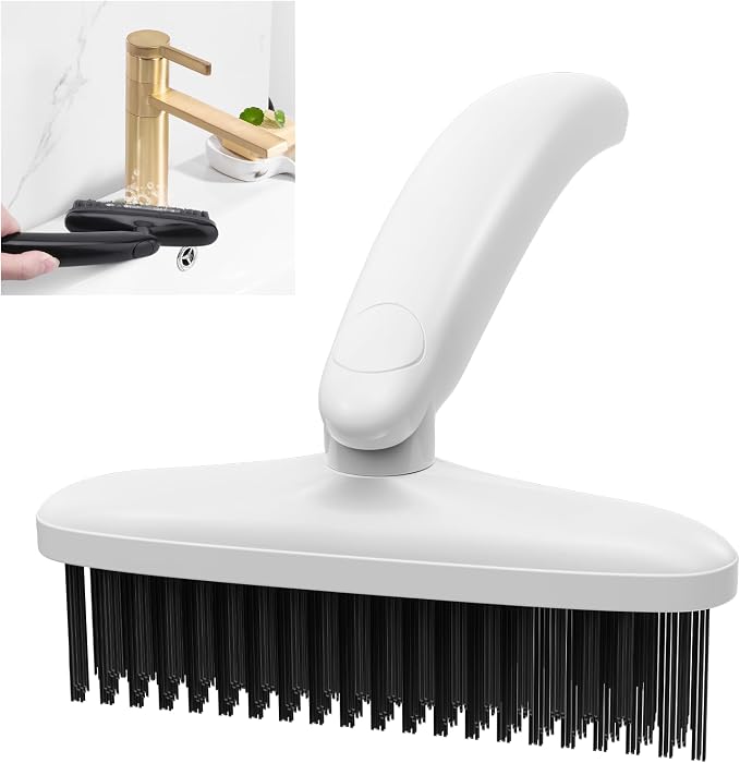 360 Degree Rotating Crevice Cleaning Brush- Household Hard Bristle Cleaning by TQRR