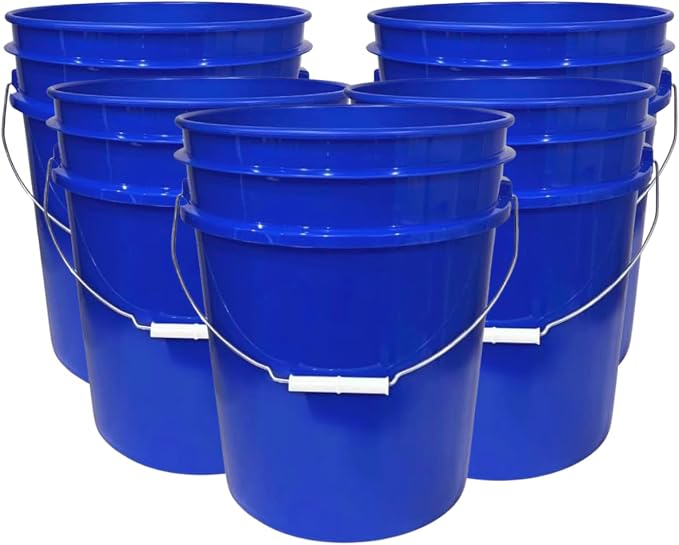 House Naturals 5 Gallon Premium HPDE Plastic Bucket by House+Naturals