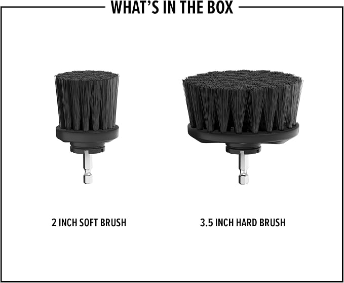Dirt Devil Hard Bristle Cleaning Brush Set, 2 Piece, - Image 8