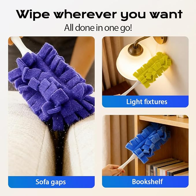 Reusable Duster Refills, Fleece Duster Refill Reusable Dusters - Image 6