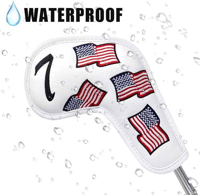 US Flag Golf Iron Covers Headcovers - Image 6