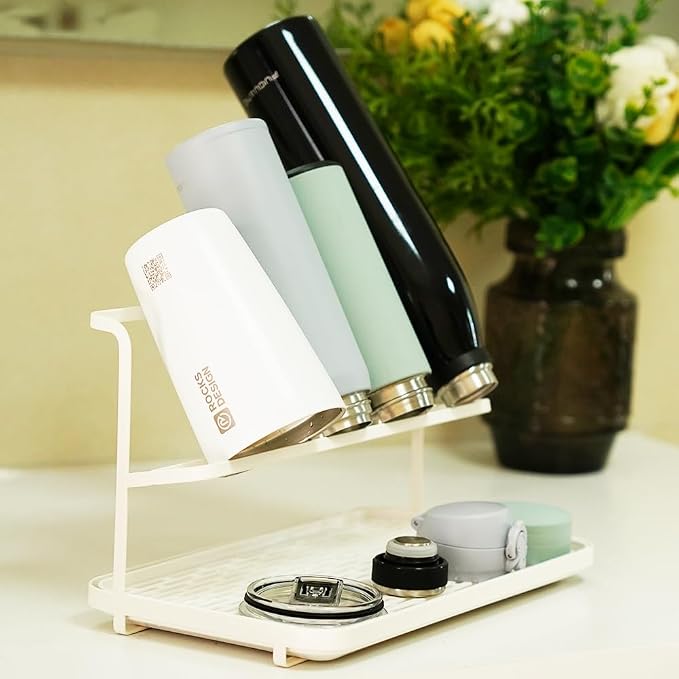Countertop Kitchen Bottle Drying Rack by L-WASH