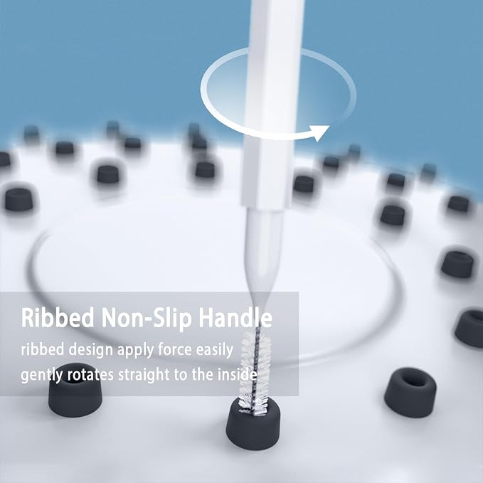 Shower Head Cleaning Brush for Small Hole, Showerhead Cleaning Brushes Picks - Image 4