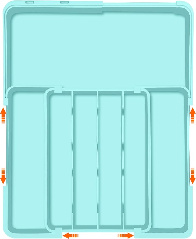 Silverware Organizer Expandable Silverware Drawer Organizer Adjustable Drawer by Spaclear