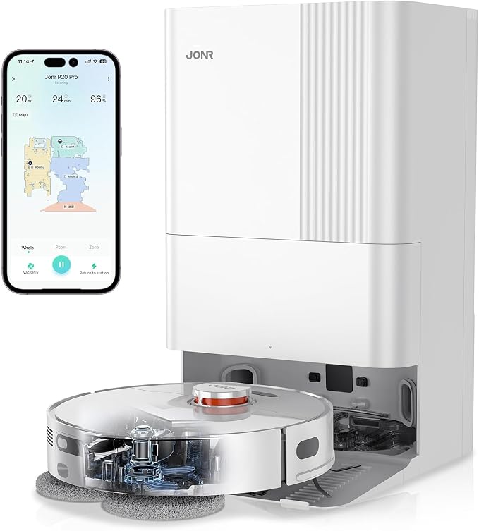 JONR P20 Pro Robot Vacuum and Mop by JONR