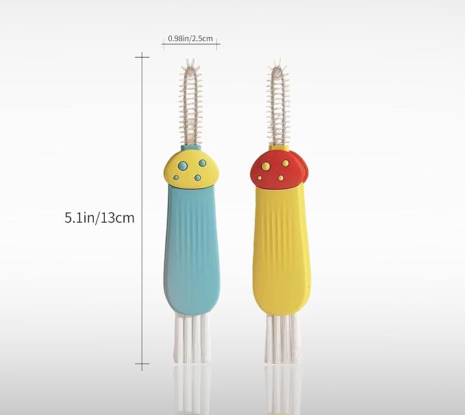 3 in 1 Cup Lid Gap Cleaning Brush Multifunctional Bottle Cleaning Brush - Image 7