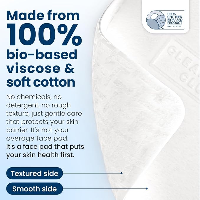 Clean Skin Club Clean² Pads 2.0 Guaranteed Not to Shed & Tear, Unique Triple - Image 5