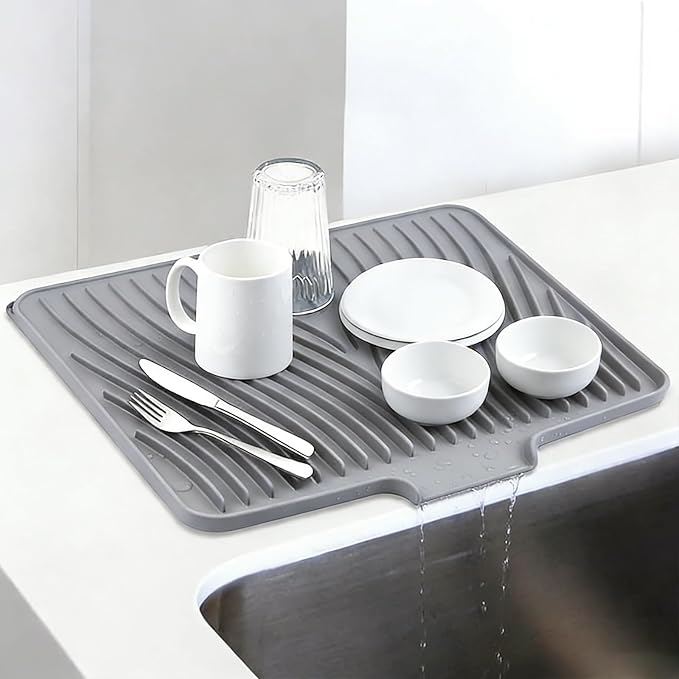Silicone Drying Mat, Heat-Resistant, Eco-friendly, Hygienic Drying Pad - Image 7