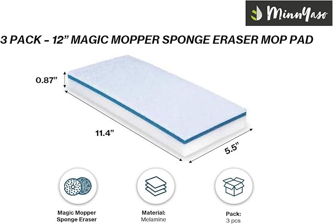 Magic Mopper Sponge Eraser Mop Pad | Compatible - Image 2