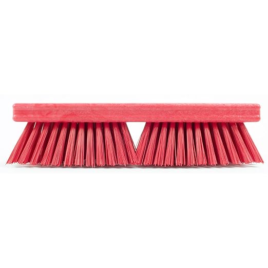 SPARTA Plastic Floor Scrub Brush, Brush Head Only, Deck Brush by SPARTA