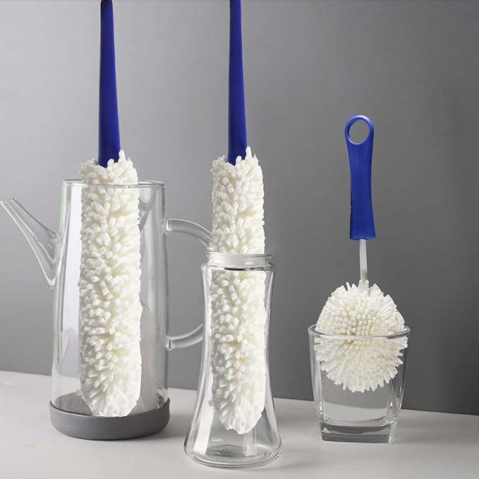 KUWAN Bottle Cleaning Brush Multi-Function Household Tools Flexible Bottle - Image 6