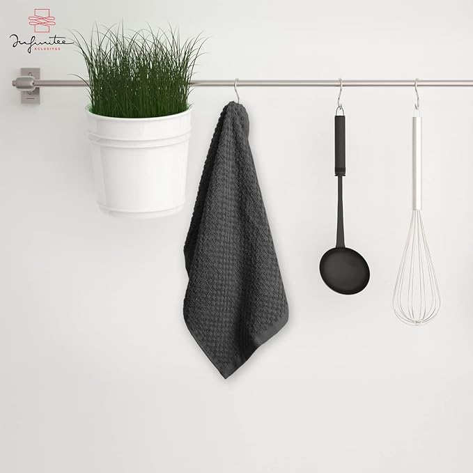 Infinitee Xclusives 100% Cotton Kitchen Towels - Image 2