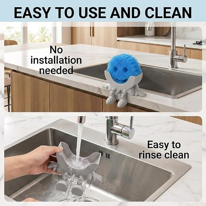 Creative Hanging Sponge Holder - Image 6