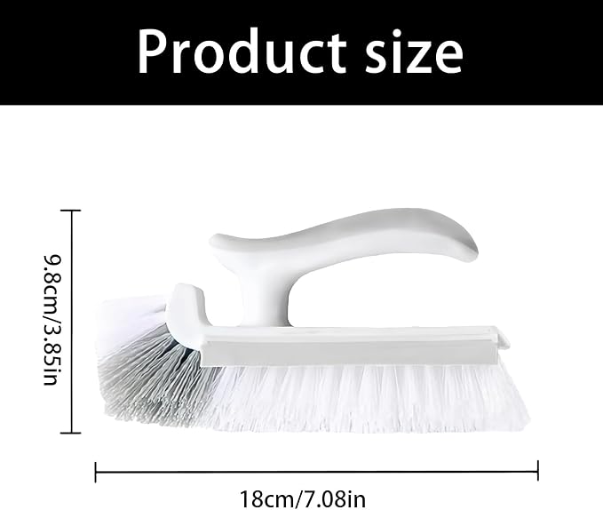 Heavy Duty Corner Cleaning Tool Flexible Bristles Storage Hole Comfort Grips - Image 6