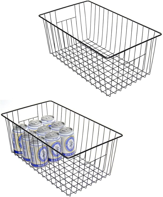 16inch Freezer Wire Storage Organizer Baskets by Unknown