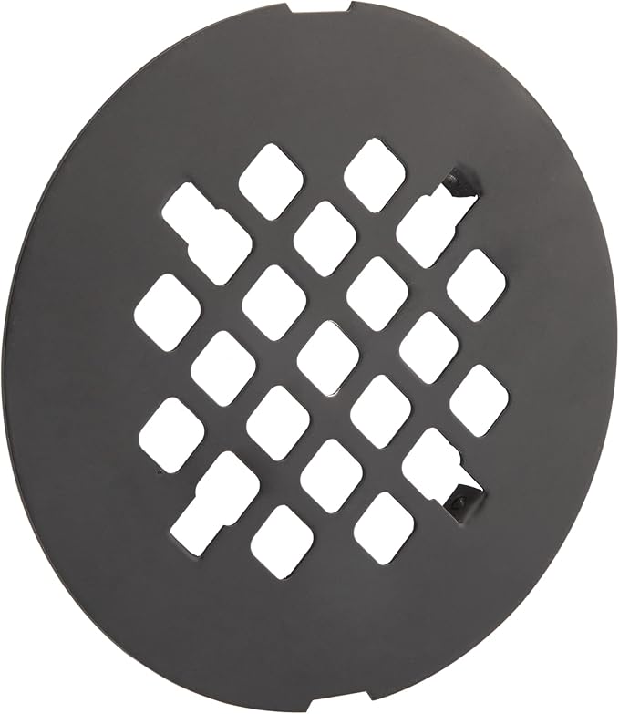 Artiwell 4-1/4” OD Snap-in Shower Drain Cover, Round Shower Drain Strainer Grid - Image 5