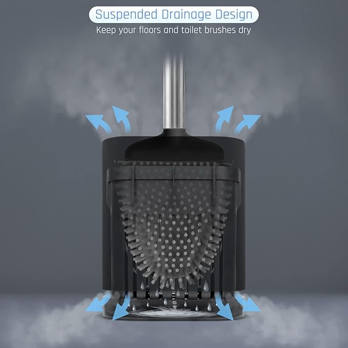 Sellemer Toilet Brush and Holder Set - Image 5