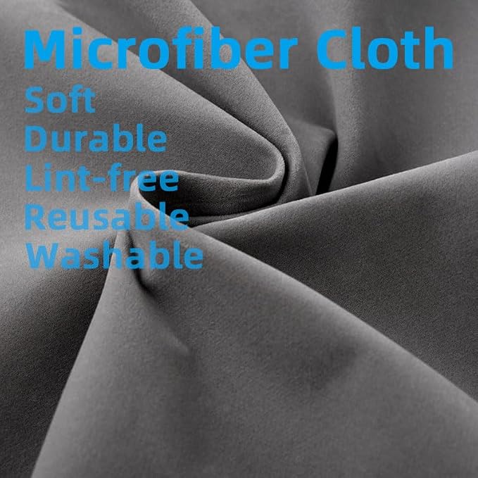 4 Pack Microfiber Gun Cleaning Cloth, Reusable Microsuede Cleaning/Polishing - Image 3