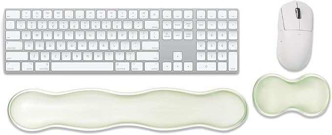 Ergonomic Gel Keyboard and Mouse Wrist Rest Set – 17.12inch Longer Wrist Rest - Image 8