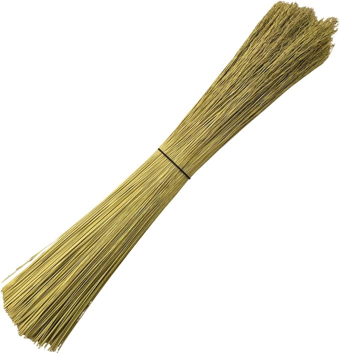 20" or 16" Broom Corn, 1/2 lbs Bundles, Hand Dyed by Meckley Brooms by Unknown