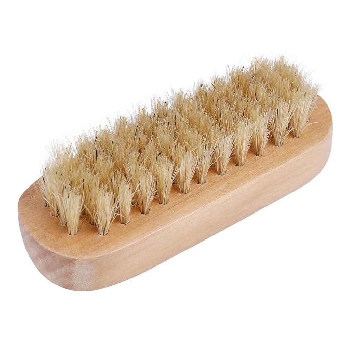 Tbestmax Cleaning Nail Fingernail Brush Wood 2 Side - Image 2