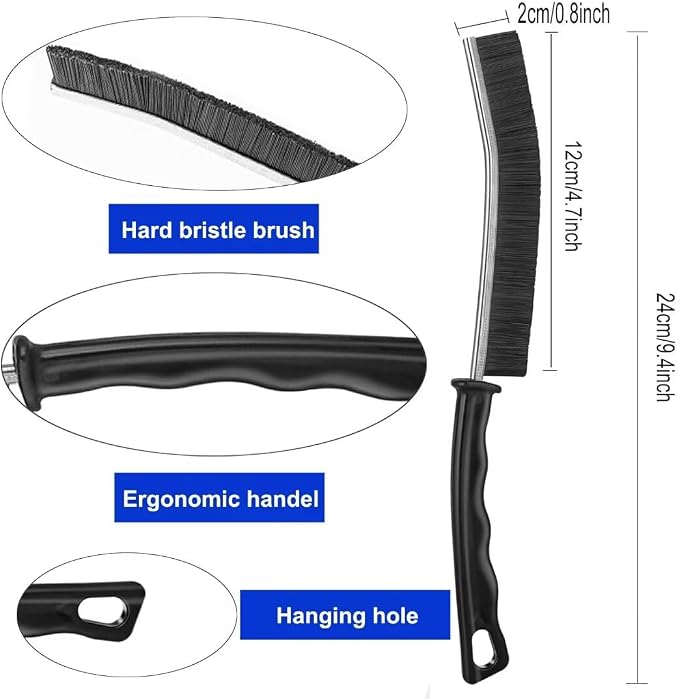 Deep Clean Brush Set Crevice Cleaning Brush Window Groove Cleaner Tools Kit - Image 7