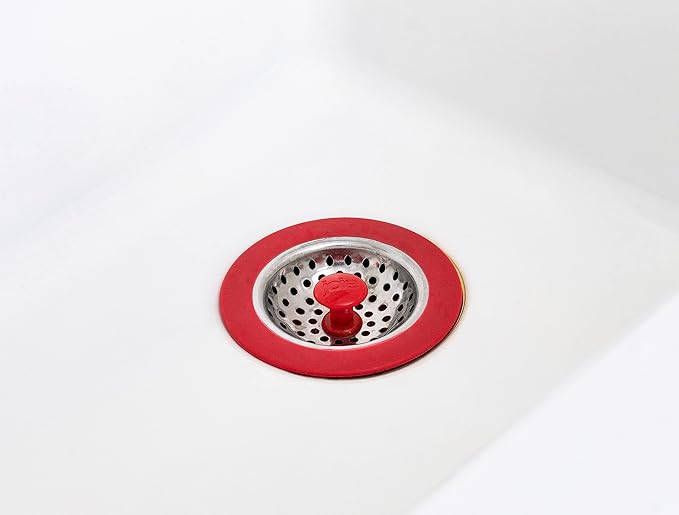 Joie Kitchen Sink Strainer Basket, Fits All Standard Sinks, Stainless Steel - Image 2