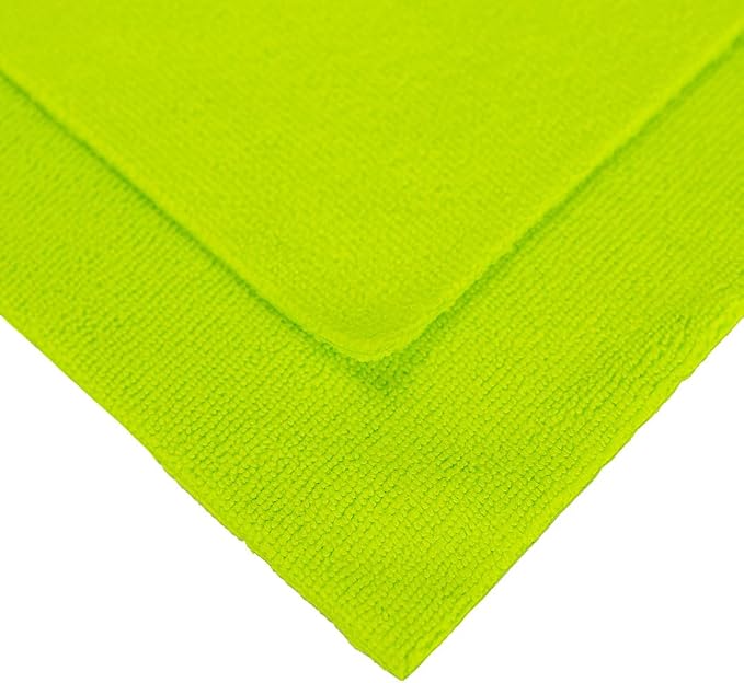 Maxshine Universal Green Microfiber Tear-Away Towel Roll – 30 Reusable 12"x12" - Image 6