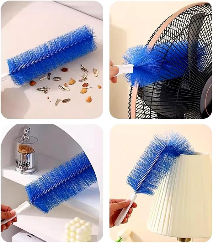 2 Pcs Zylphion Fan Cleaning Brush, Bendable Fan Cleaner Flexible Small Space - Image 8