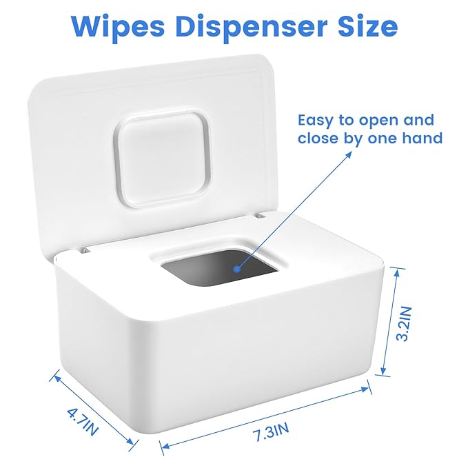 Baby Wipes Dispenser, Wipes Dispenser Baby Wipes Case, Baby Wipe Holder - Image 2