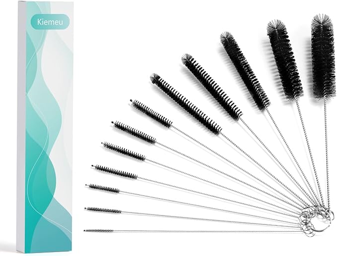 9.5 Inches Long Straw Cleaner Brush Set, 12 Pack Straw Pipe Cleaner Brush Set - Image 6