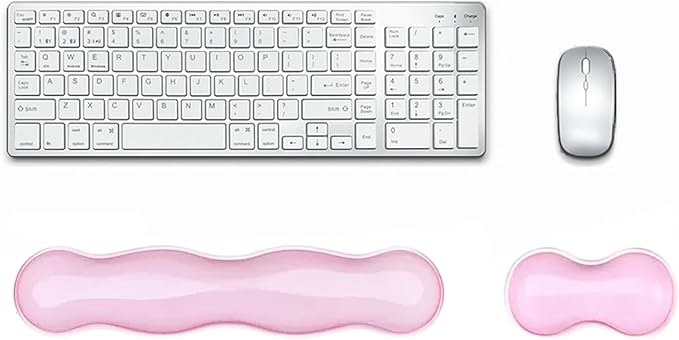 Wrist Rest for Keyboard and Mouse, Ergonomic Gel Keyboard Wrist Rest for by Unknown