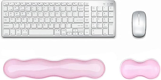 Wrist Rest for Keyboard and Mouse, Ergonomic Gel Keyboard Wrist Rest for by Unknown